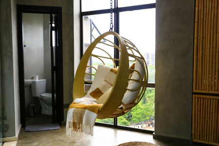 Studio para alugar com 81m², 1 quarto e 1 vagacobertura / sala 