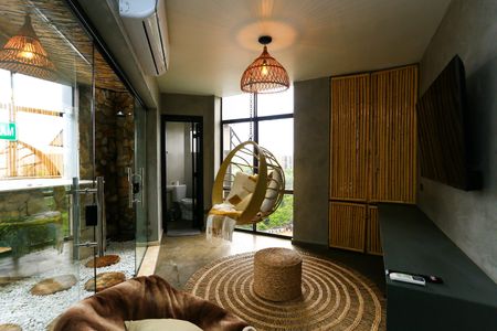 Studio para alugar com 81m², 1 quarto e 1 vagacobertura / sala 