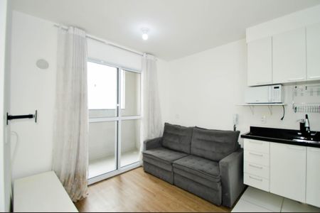 Sala/Cozinha de apartamento para alugar com 1 quarto, 28m² em Vila Flora, Guarulhos