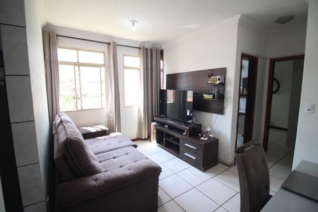 Sala de apartamento para alugar com 2 quartos, 57m² em Santa Helena (barreiro), Belo Horizonte