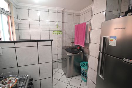 Apartamento à venda com 57m², 2 quartos e 2 vagasCozinha e Área de Serviço