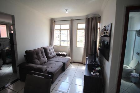 Sala de apartamento para alugar com 2 quartos, 57m² em Santa Helena (barreiro), Belo Horizonte