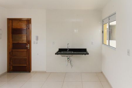 Sala e Cozinha de apartamento para alugar com 2 quartos, 36m² em Chácara Califórnia, São Paulo