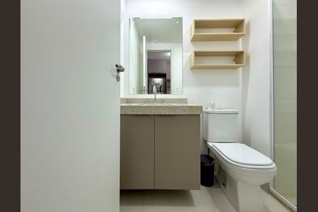Studio para alugar com 26m², 0 quarto e sem vaga Studio para alugar com 26m², 0 quarto e sem vagaBanheiro