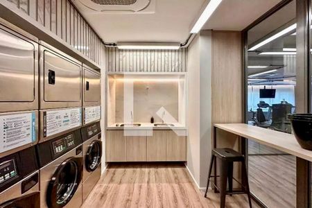 Studio para alugar com 26m², 0 quarto e sem vaga Studio para alugar com 26m², 0 quarto e sem vagaLavanderia