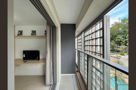 Studio para alugar com 26m², 0 quarto e sem vaga Studio para alugar com 26m², 0 quarto e sem vagaSacada