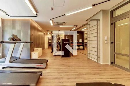 Studio para alugar com 26m², 0 quarto e sem vaga Studio para alugar com 26m², 0 quarto e sem vagaAcademia