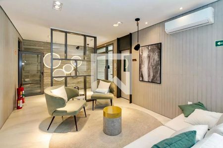 Studio para alugar com 26m², 0 quarto e sem vaga Studio para alugar com 26m², 0 quarto e sem vagaHall Social Bloco