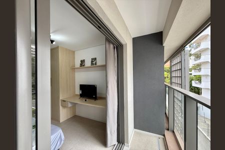 Studio para alugar com 26m², 0 quarto e sem vaga Studio para alugar com 26m², 0 quarto e sem vagaSacada