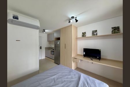 Studio para alugar com 26m², 0 quarto e sem vaga Studio para alugar com 26m², 0 quarto e sem vagaQuarto