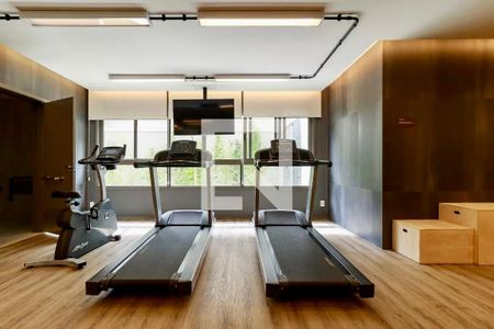 Studio para alugar com 26m², 0 quarto e sem vaga Studio para alugar com 26m², 0 quarto e sem vagaAcademia