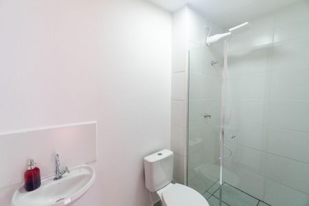 Banheiro da Suíte de apartamento para alugar com 1 quarto, 36m² em Jardim Oriental, São Paulo