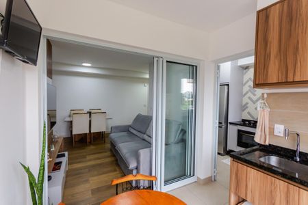 Varanda de apartamento à venda com 3 quartos, 96m² em Vila Lea, Santo André