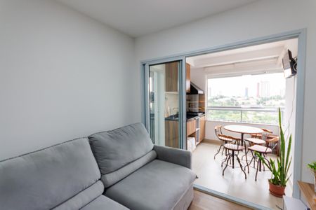 Sala de apartamento à venda com 3 quartos, 96m² em Vila Lea, Santo André