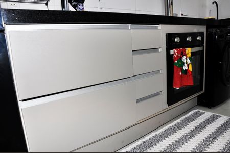 Apartamento para alugar com 34m², 2 quartos e 1 vagaDetalhe - Cozinha Americana