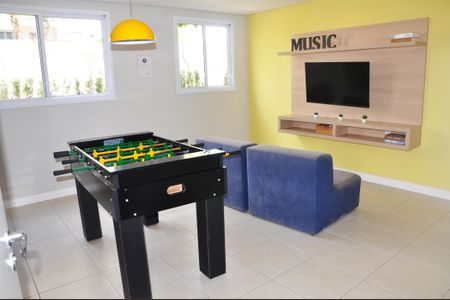 Apartamento para alugar com 34m², 2 quartos e 1 vagaSalão de jogos