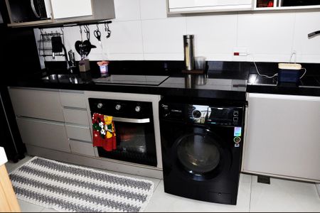 Apartamento para alugar com 34m², 2 quartos e 1 vagaDetalhe - Cozinha Americana