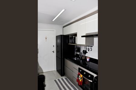 Apartamento para alugar com 34m², 2 quartos e 1 vagaDetalhe - Cozinha Americana