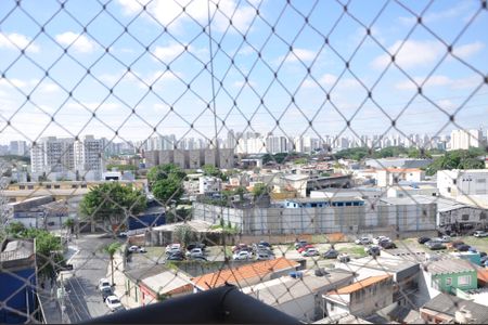 Apartamento para alugar com 34m², 2 quartos e 1 vagaDetalhe - Vista da Varanda da Sala