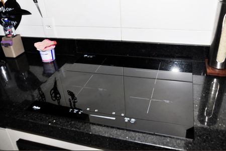 Apartamento para alugar com 34m², 2 quartos e 1 vagaDetalhe - Cozinha Americana