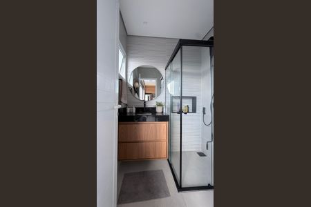 Casa de condomínio para alugar com 278m², 3 quartos e 4 vagasBanheiro Externo