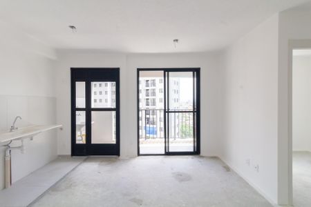 Sala/Cozinha de apartamento à venda com 2 quartos, 41m² em Cidade Antônio Estêvão de Carvalho, São Paulo