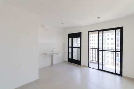 Sala e Cozinha de apartamento para alugar com 2 quartos, 41m² em Cidade Antônio Estêvão de Carvalho, São Paulo