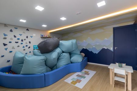 Apartamento à venda com 41m², 2 quartos e 1 vaga Apartamento à venda com 41m², 2 quartos e 1 vagaÁrea Comum - Brinquedoteca