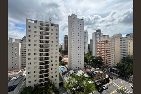 Vista de apartamento para alugar com 3 quartos, 145m² em Indianópolis, São Paulo