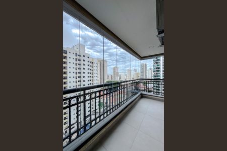 Varanda da Sala de apartamento à venda com 1 quarto, 40m² em Vila Regente Feijó, São Paulo