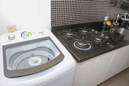 Apartamento para alugar com 42m², 2 quartos e sem vagaCozinha e Área de Serviço