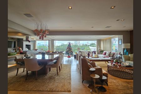 Sala de apartamento à venda com 4 quartos, 244m² em Água Branca, São Paulo