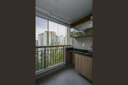 Varanda de apartamento à venda com 2 quartos, 56m² em Vila Andrade, São Paulo