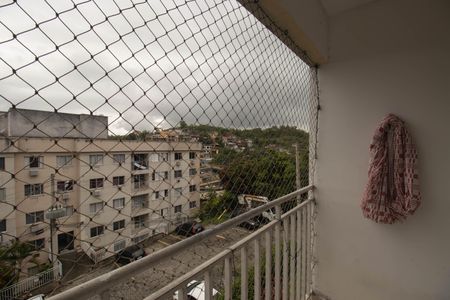 Varanda da Sala de apartamento para alugar com 3 quartos, 53m² em Colubandê, São Gonçalo