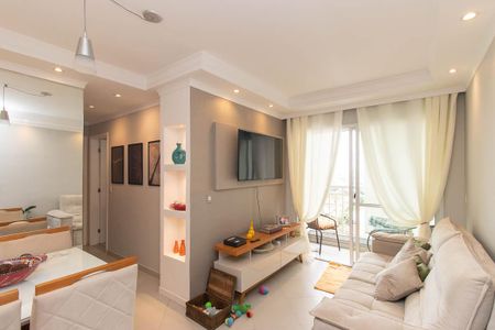 Sala de apartamento à venda com 2 quartos, 53m² em Vila Leonor, São Paulo