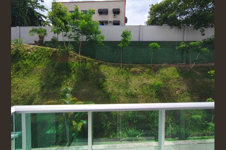 Varanda - Sala de apartamento à venda com 2 quartos, 48m² em Pechincha, Rio de Janeiro