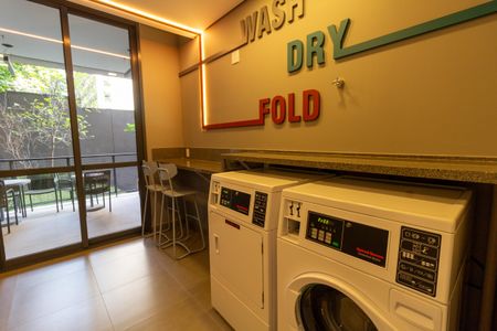 Apartamento para alugar com 36m², 1 quarto e sem vaga Apartamento para alugar com 36m², 1 quarto e sem vagaÁrea Comum - Lavanderia