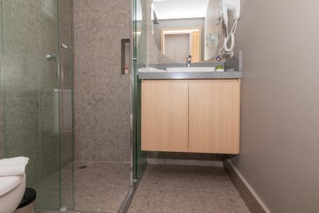 Apartamento para alugar com 36m², 1 quarto e sem vaga Apartamento para alugar com 36m², 1 quarto e sem vagaBanheiro