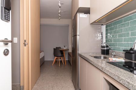 Apartamento para alugar com 36m², 1 quarto e sem vaga Apartamento para alugar com 36m², 1 quarto e sem vagaCozinha