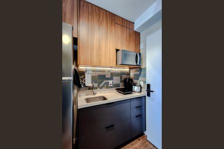 Studio para alugar com 30m², 1 quarto e sem vagaCozinha