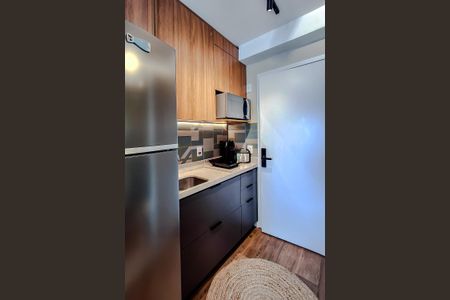 Studio para alugar com 30m², 1 quarto e sem vagaCozinha