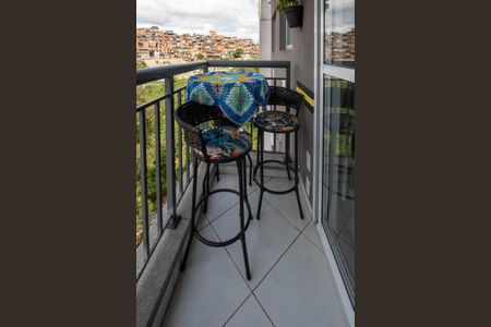 Varanda de apartamento à venda com 2 quartos, 44m² em Vila Andrade, São Paulo
