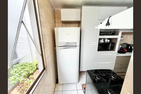 Apartamento à venda com 60m², 2 quartos e 1 vagaCozinha e Área de Serviço