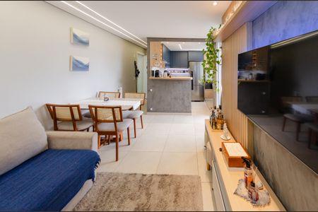 Apartamento à venda com 58m², 2 quartos e 2 vagasSala