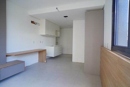 Studio à venda com 129m², 1 quarto e 1 vagaSala_Quarto 