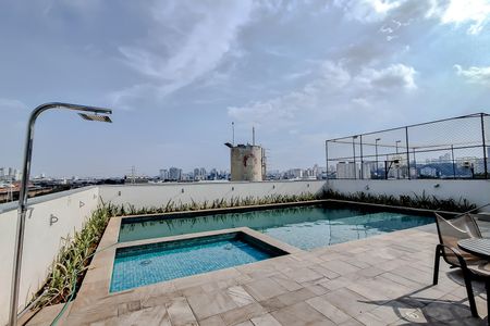 Apartamento para alugar com 36m², 1 quarto e 1 vaga Apartamento para alugar com 36m², 1 quarto e 1 vagaÁrea comum - Piscina