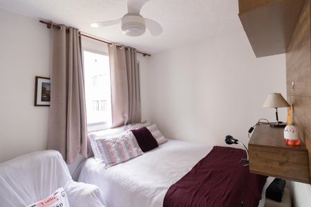 Quarto 1 de apartamento para alugar com 2 quartos, 42m² em Parque Ipe, São Paulo