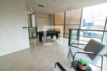 Studio para alugar com 28m², 1 quarto e sem vagaSala de Jogos
