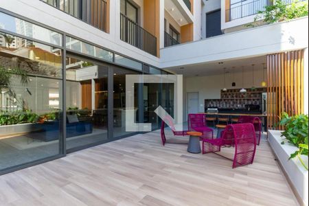 Studio para alugar com 28m², 1 quarto e sem vagaÁrea comum - Churrasqueira