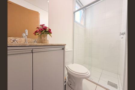 Apartamento à venda com 77m², 3 quartos e 2 vagasBanheiro Social